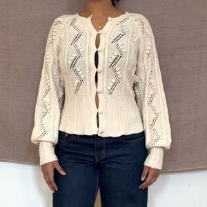 knit cardigan